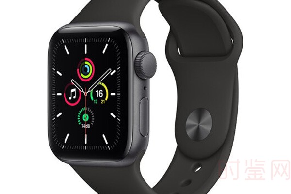 苹果黑色铝金属表壳智能手表